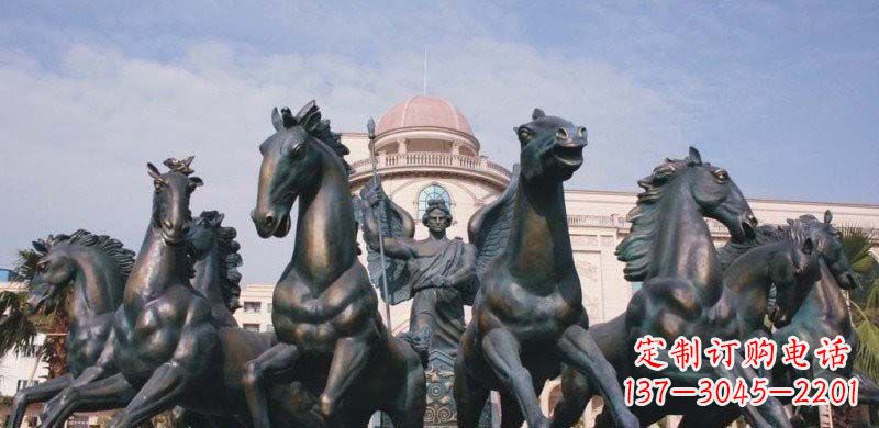大连阿波罗战车铜雕222