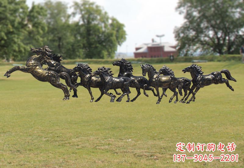 大连马群铜雕经典珍藏