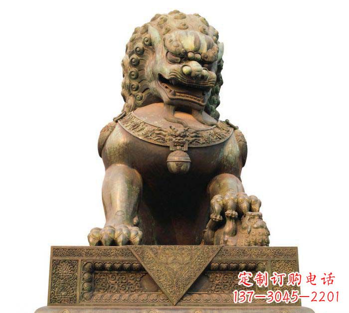 大连北京狮大型狮子铜雕