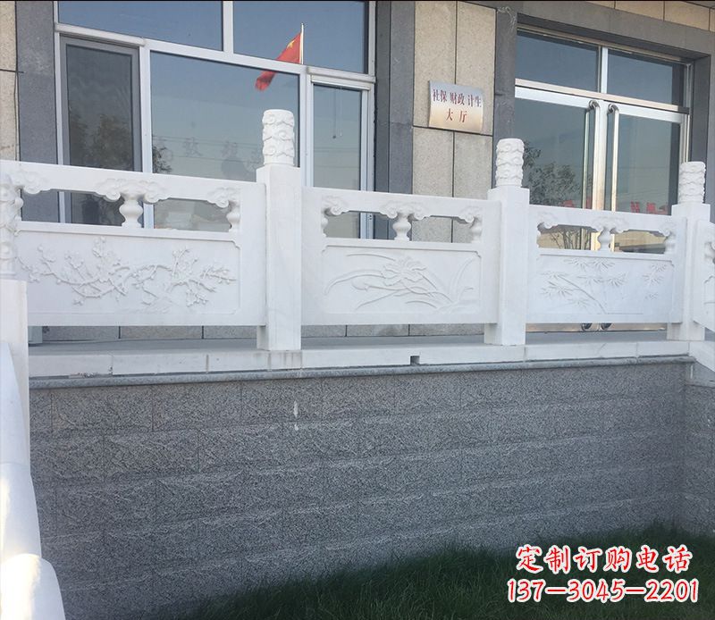 大连经典汉白玉栏板