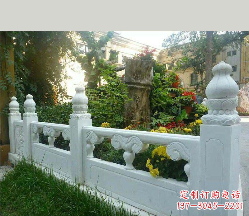 大连汉白玉栏板精美的建筑装饰