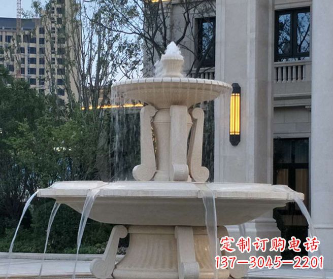 大连精美玉石喷泉给家园带来恬静古朴