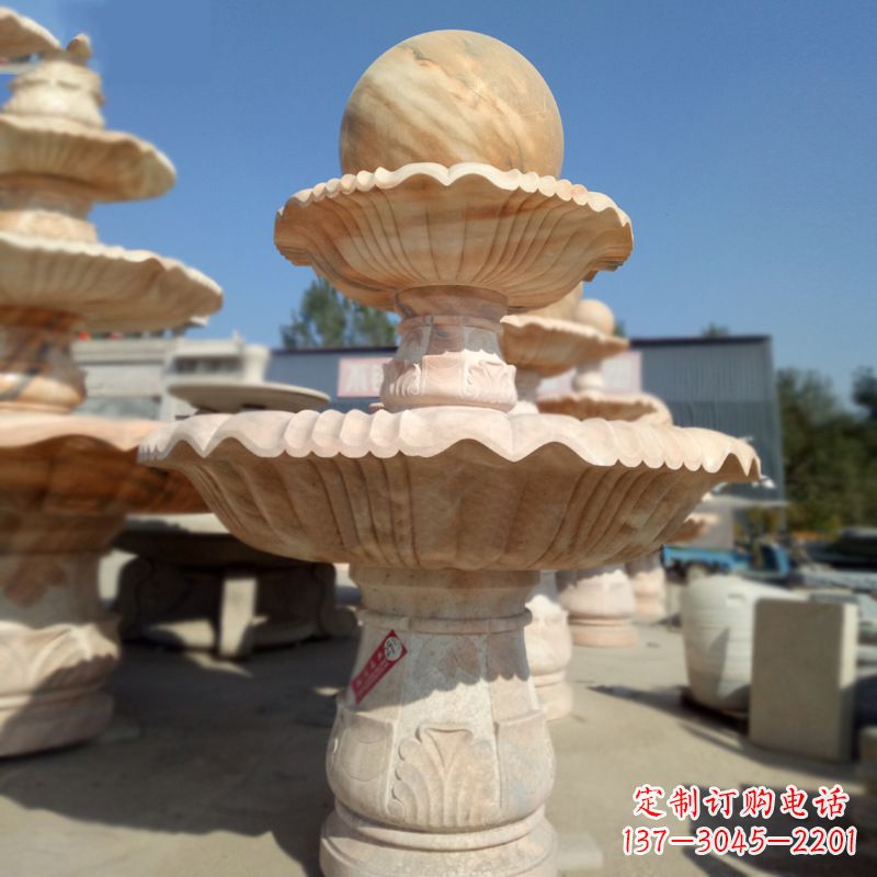 大连别墅庭院风水球