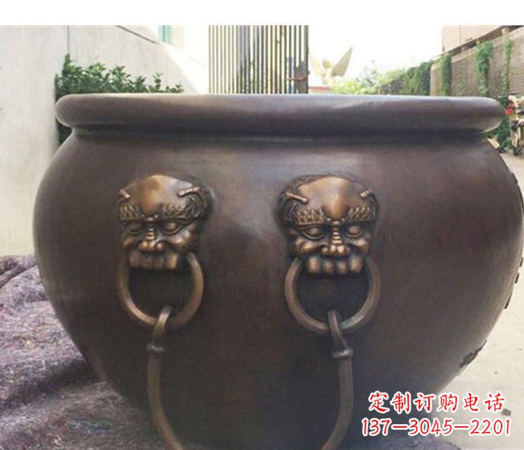 大连铜质水缸