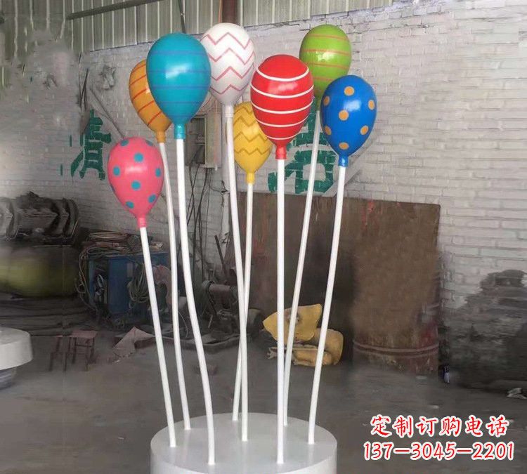 大连玻璃钢仿真气球雕塑——精美绝伦