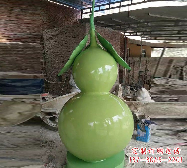 大连玻璃钢葫芦雕塑——艺术中的精美之作
