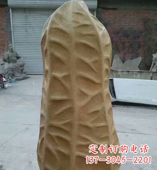大连玻璃钢仿真花生雕塑