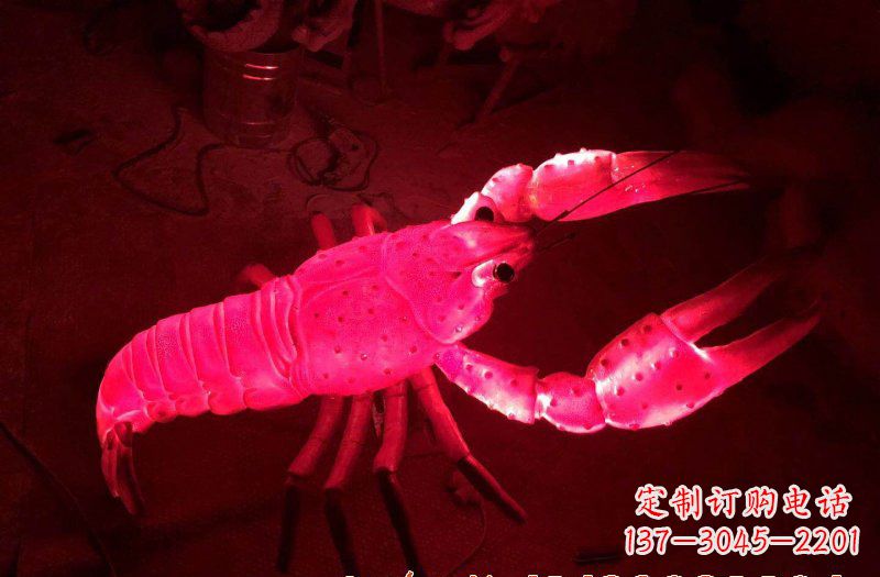 大连玻璃钢龙虾雕塑