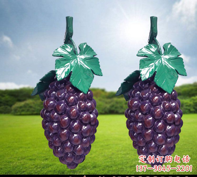 大连玻璃钢水果雕塑