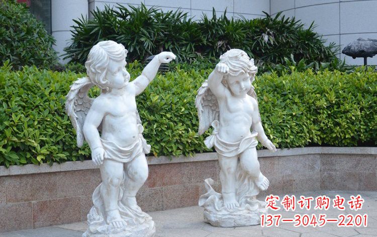 大连玻璃钢天使雕塑精美绝伦