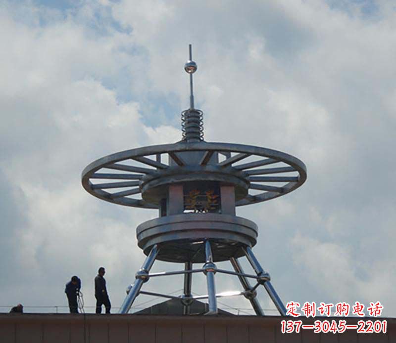 大连不锈钢避雷针景观雕塑——安全防护与美丽结合