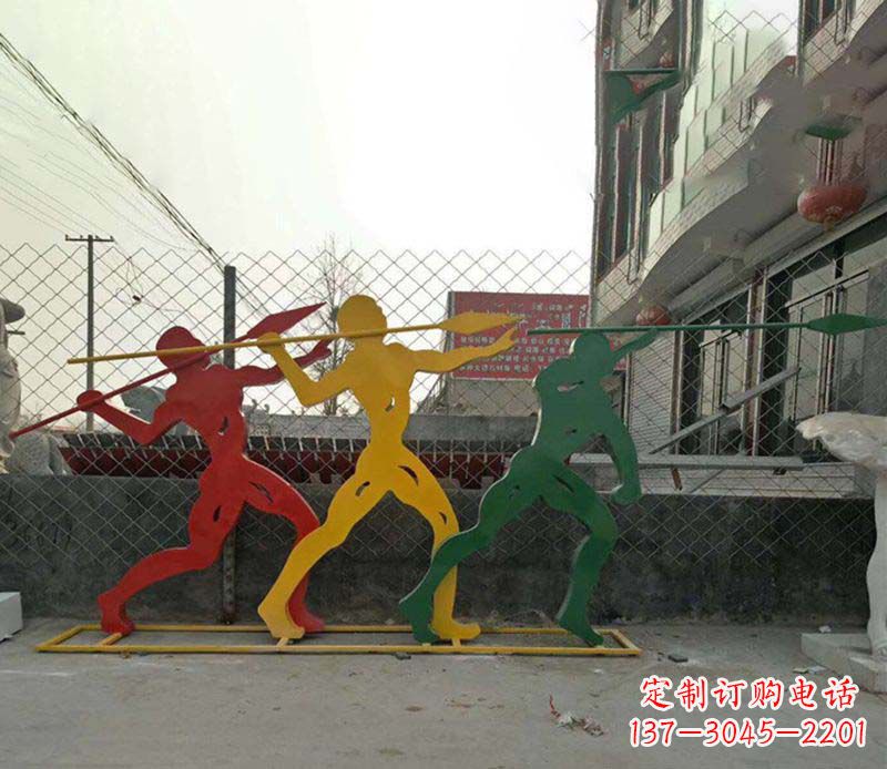 大连不锈钢标枪雕塑