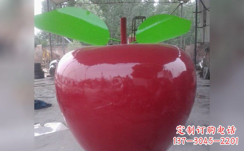 大连不锈钢城市苹果景观