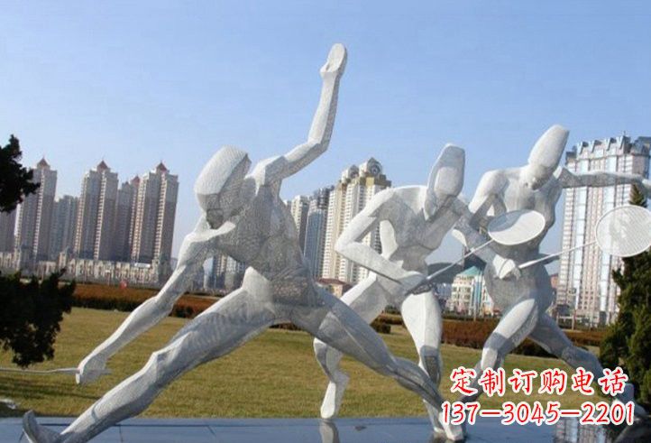 大连精致不锈钢羽毛球雕塑