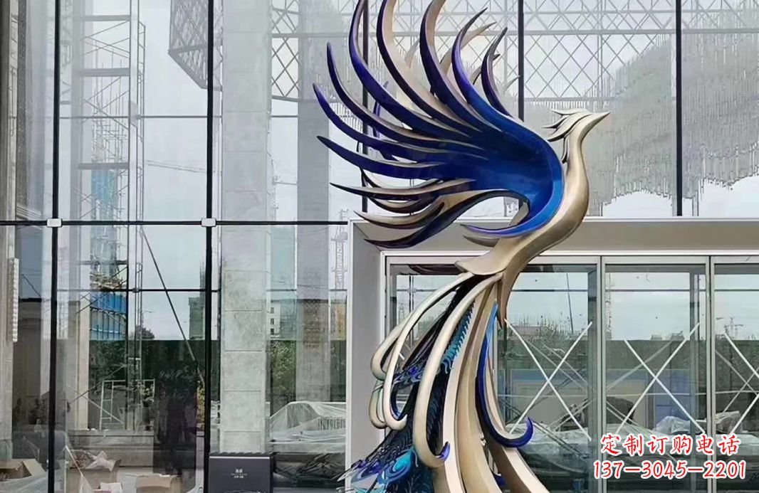 大连凤凰雕塑不锈钢的艺术之美