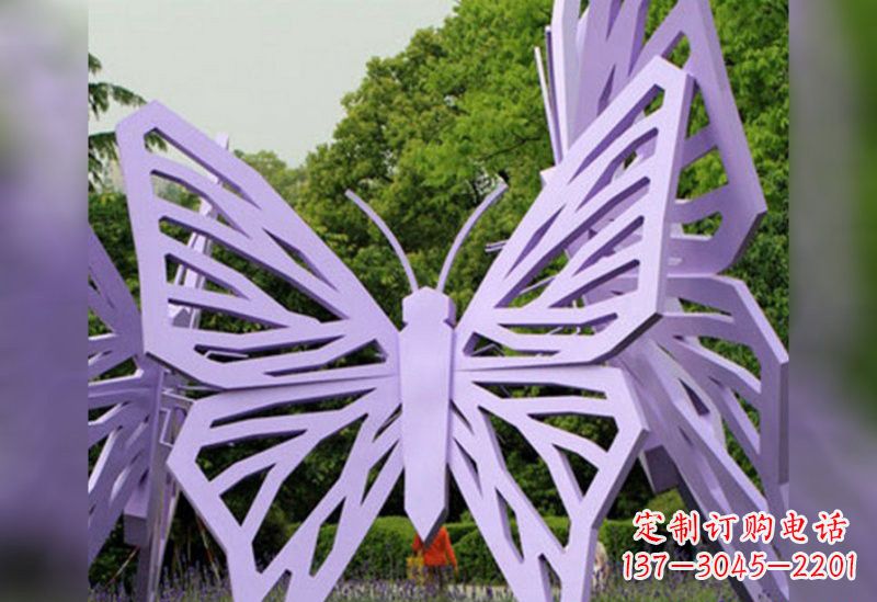 大连不锈钢蝴蝶雕塑美丽永恒