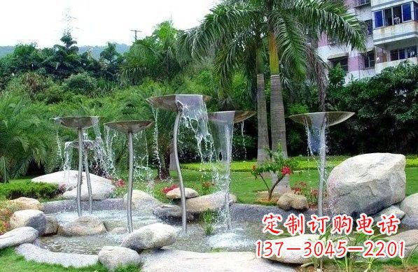 大连不锈钢喷泉雕塑艺术之美