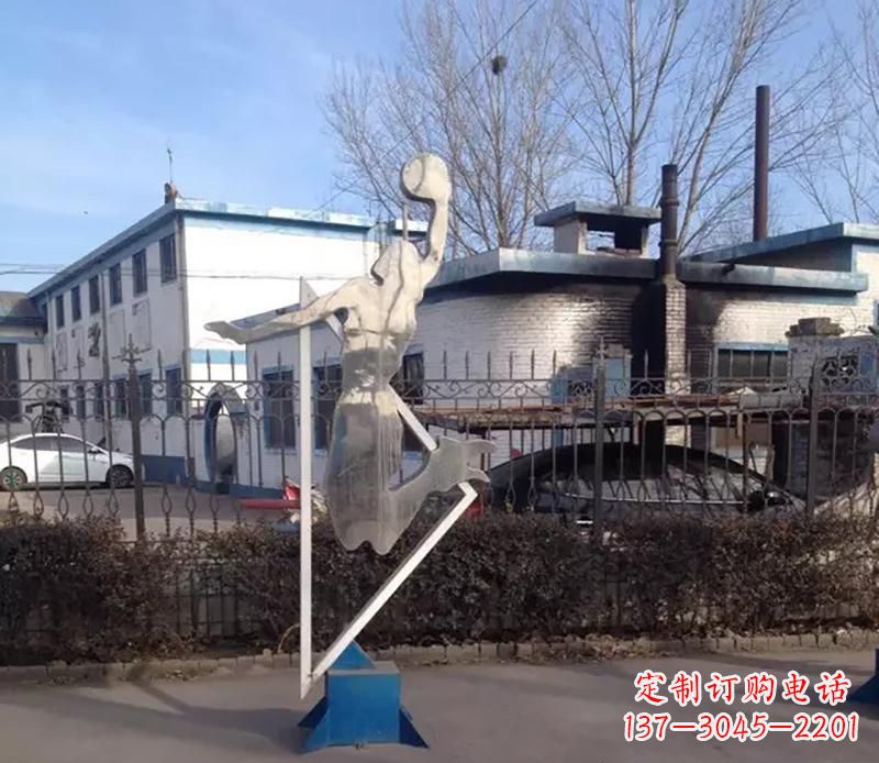 大连制作不锈钢高尔夫雕塑