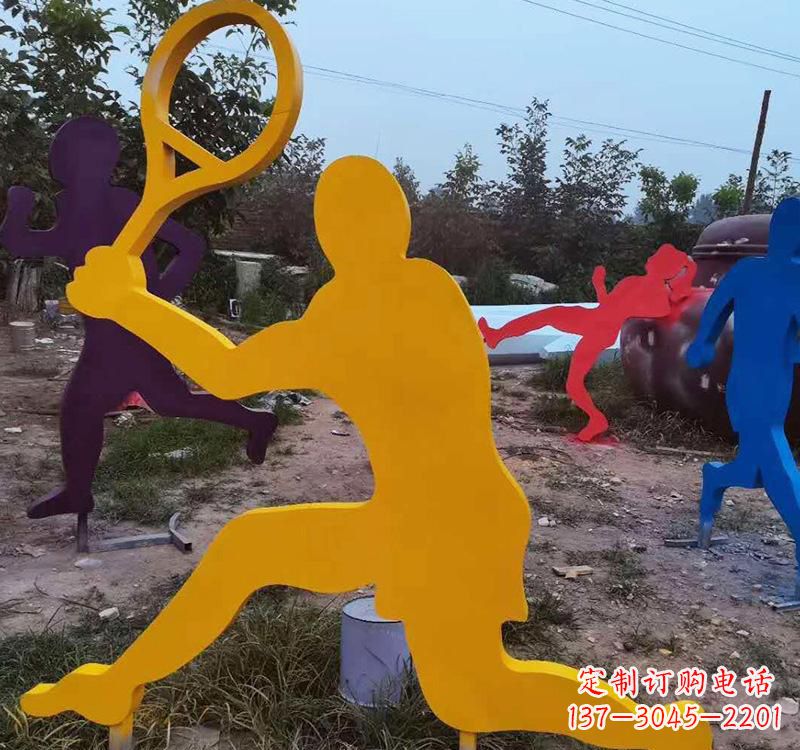 大连不锈钢羽毛球雕塑精致、经典、美观