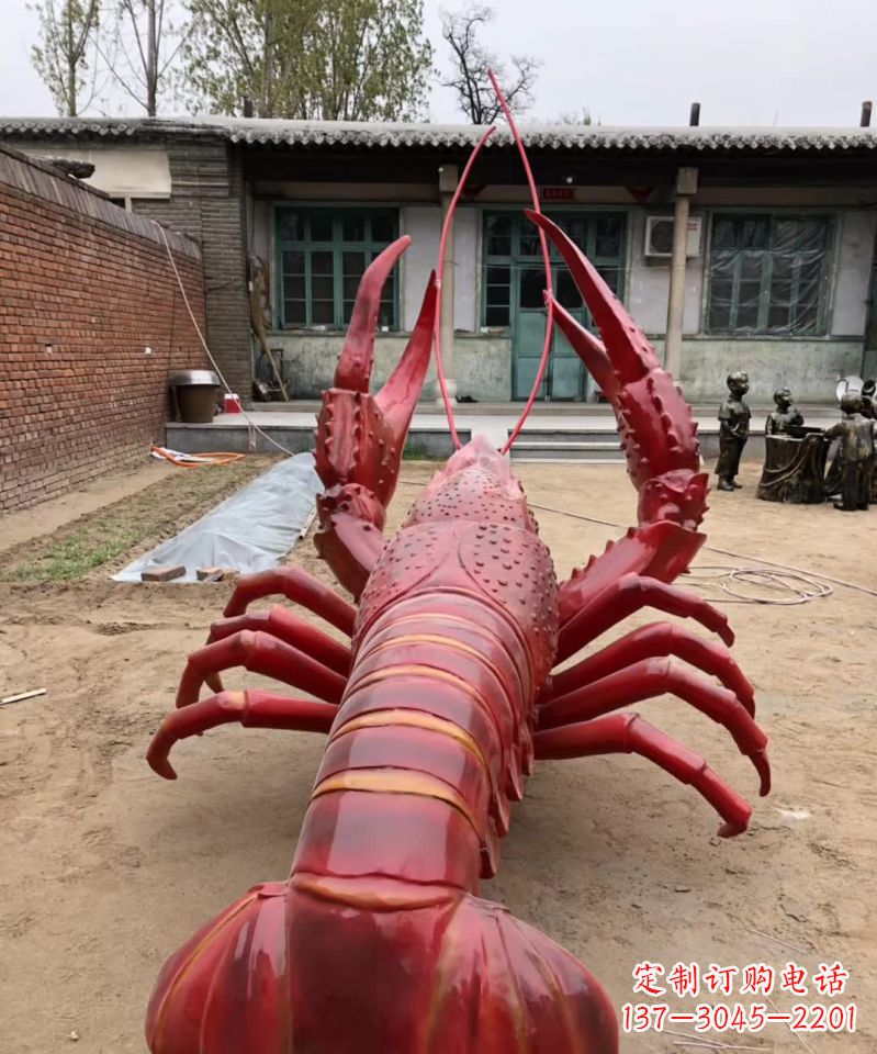 大连不锈钢大龙虾雕塑雕塑之美