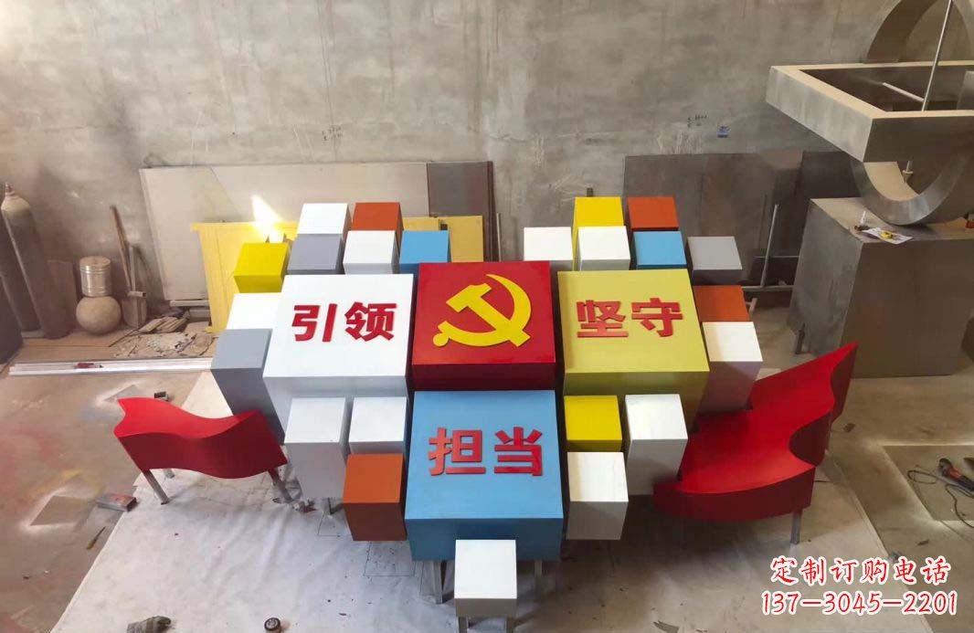大连不锈钢魔方雕塑精致美观的装饰