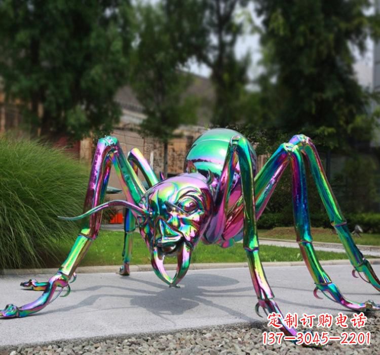 大连不锈钢蚂蚁雕塑精致的艺术作品