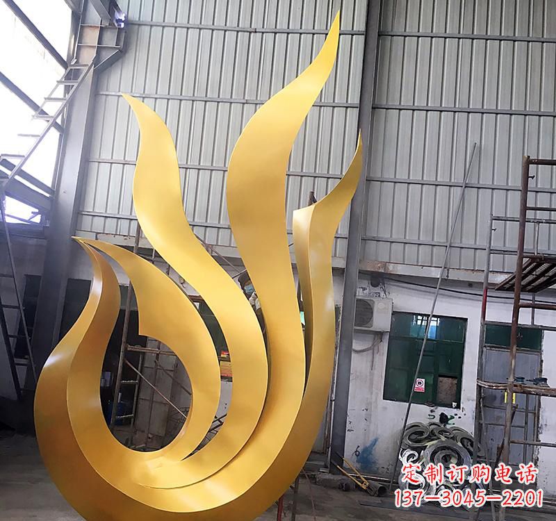 大连凤凰雕塑不锈钢仿真艺术的精美体现