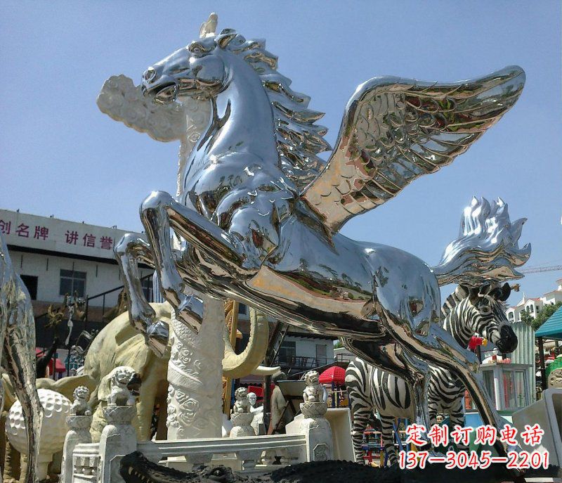 大连不锈钢飞马雕塑——一座令人惊叹的艺术品