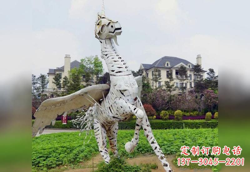 大连不锈钢独角兽雕塑