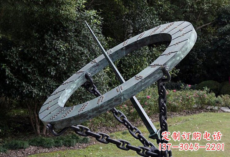 大连不锈钢日晷雕塑精致的艺术符号