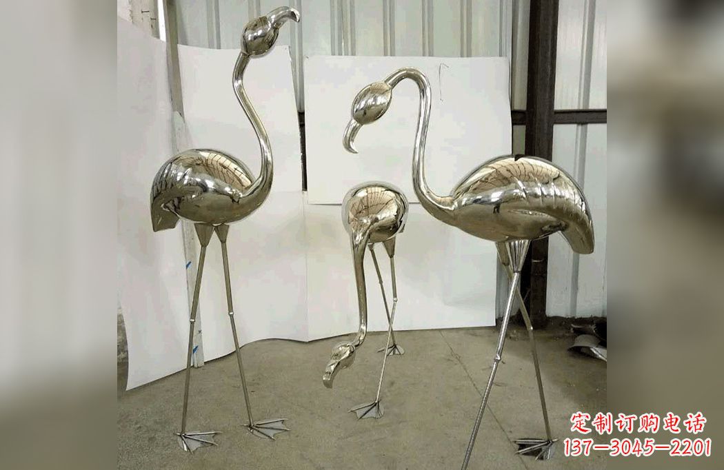 大连不锈钢火烈鸟——雕塑之美