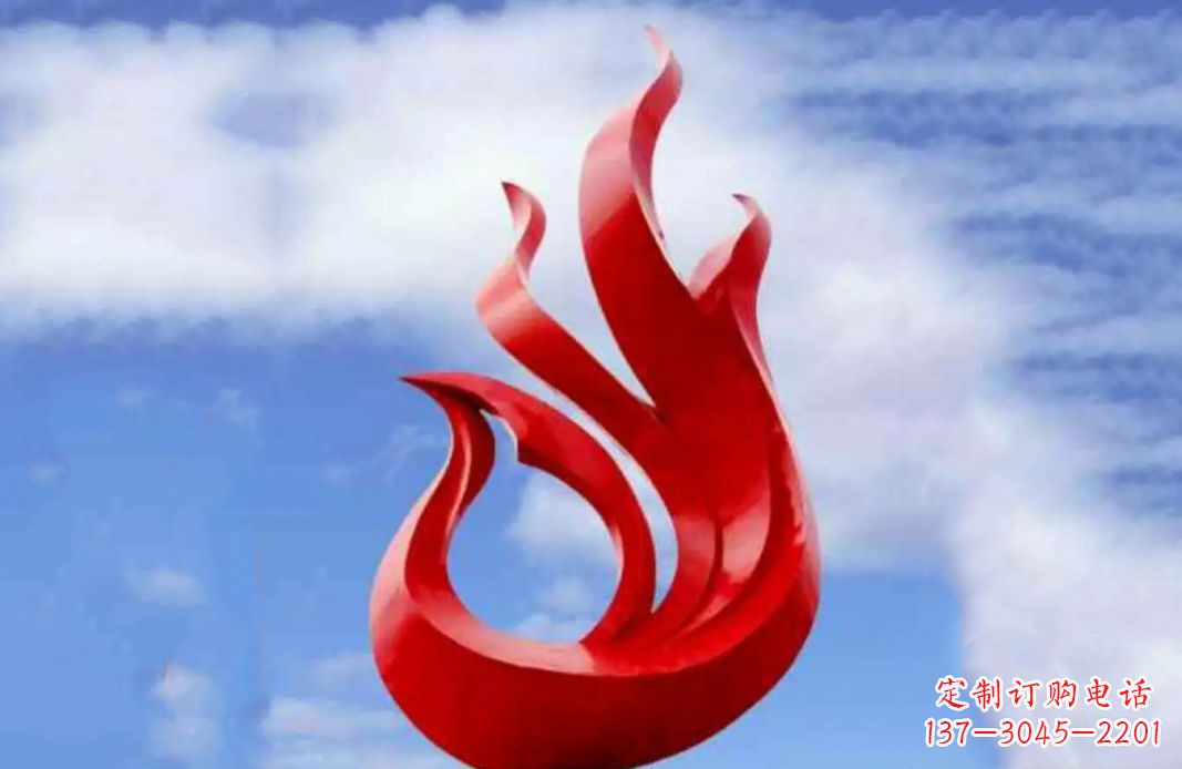 大连凤凰雕塑不锈钢金之美