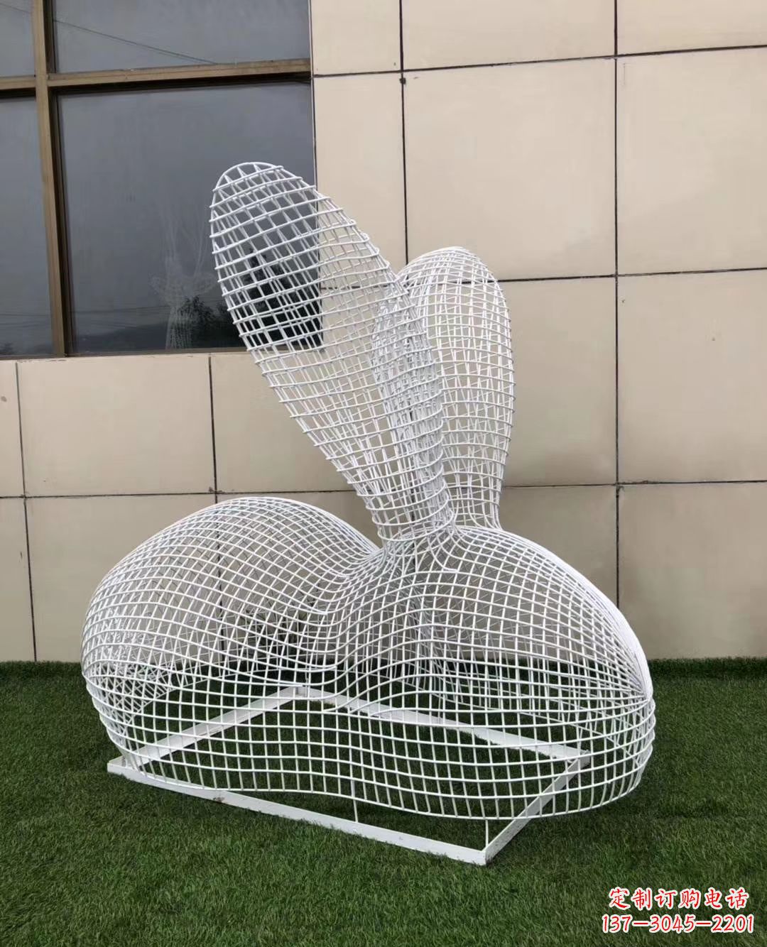 大连不锈钢镂空动物雕塑精致美观的艺术品
