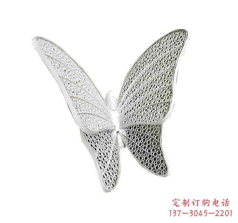 大连不锈钢绿地蝴蝶雕塑