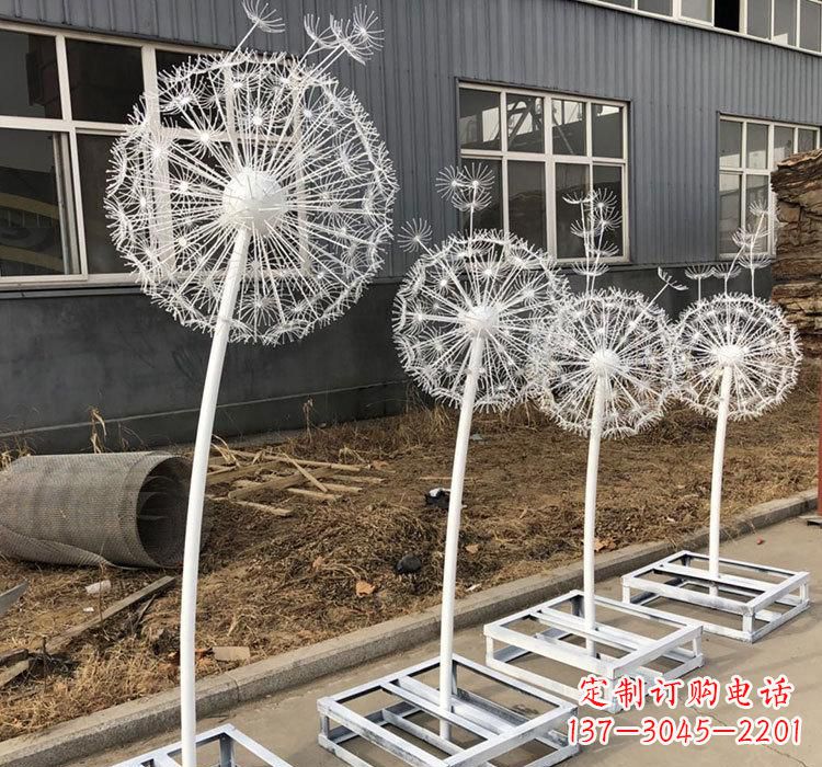 大连不锈钢蒲公英——城市雕塑的精美瑰宝