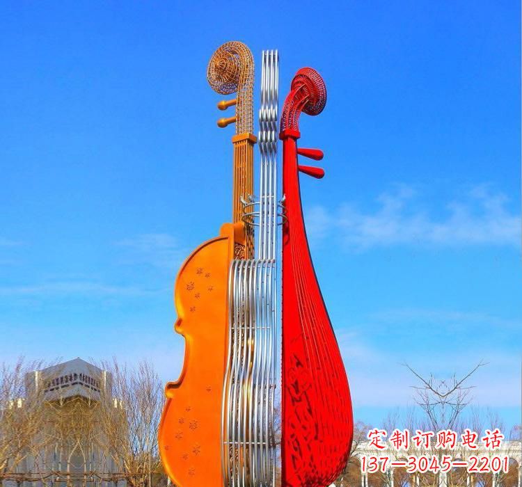 大连钢琴雕塑灵魂之声