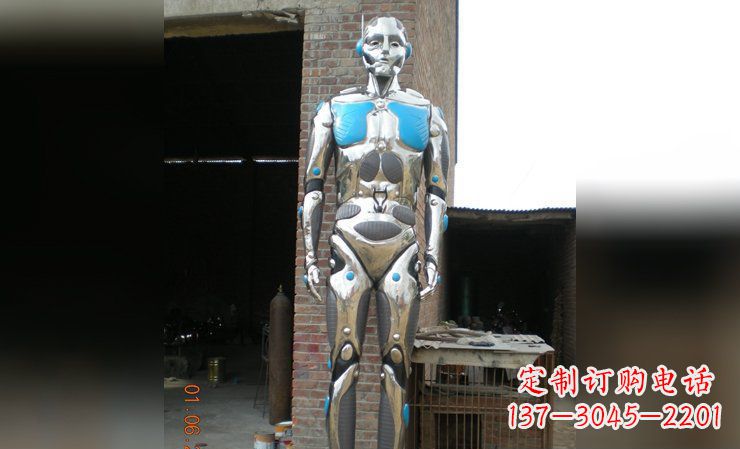 大连不锈钢人体雕塑精美绝伦