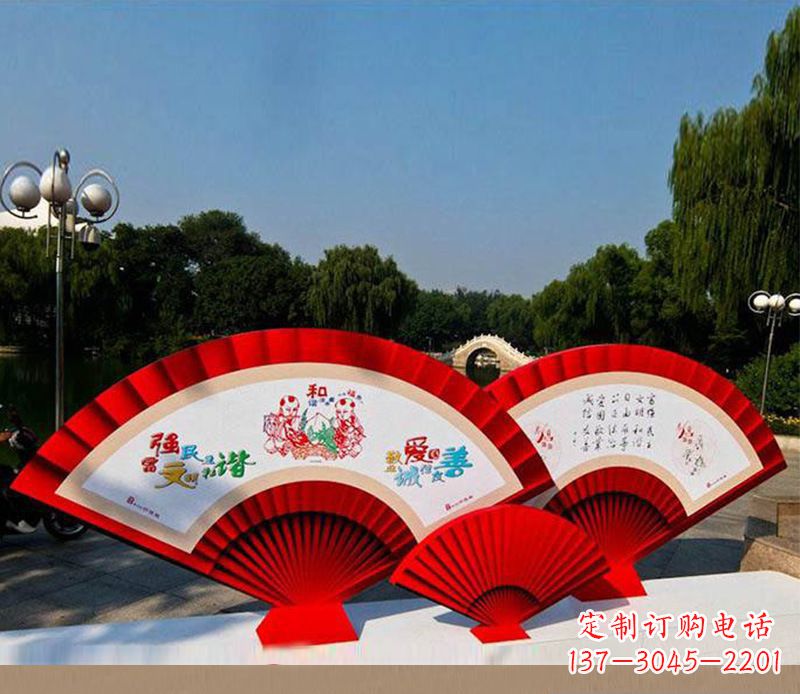 大连不锈钢价值观雕塑——见证社会主义核心价值观