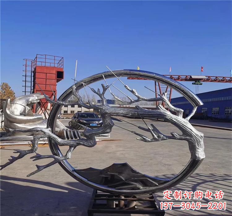 大连不锈钢树枝雕塑艺术与自然的完美结合