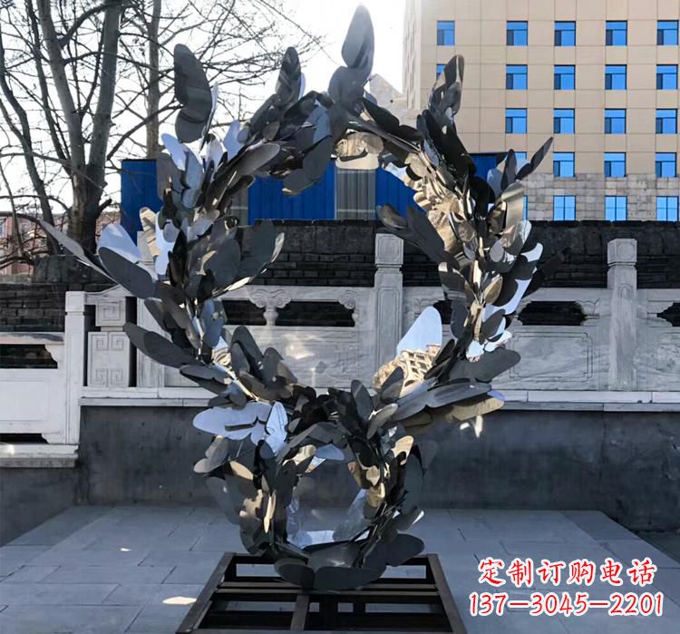 大连不锈钢蝴蝶之美——不锈钢艺术蝴蝶景观雕塑