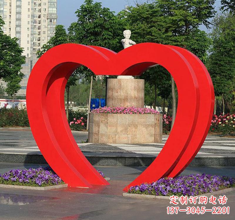 大连精美不锈钢拱门雕塑