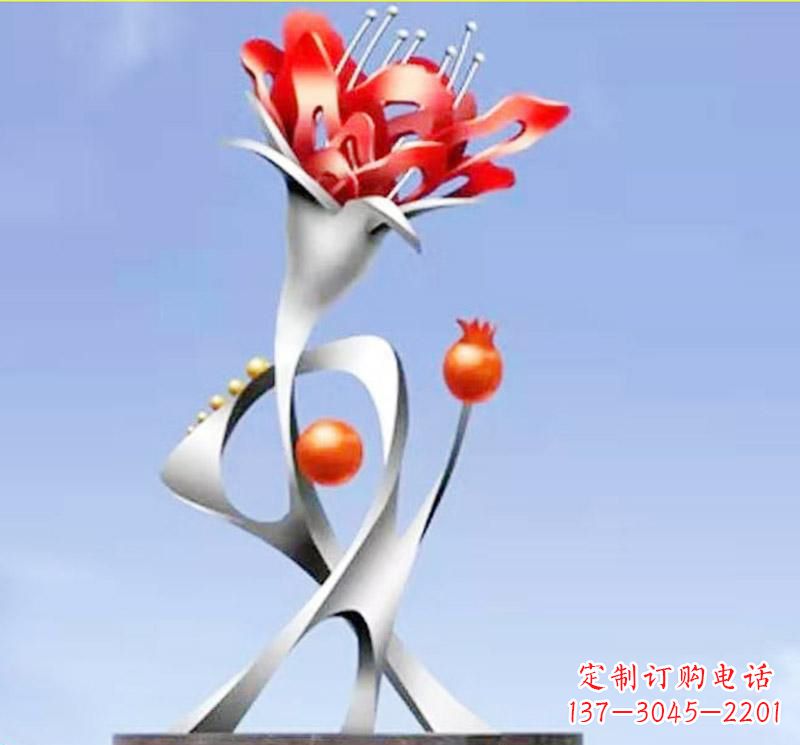 大连不锈钢莲花雕塑的魅力