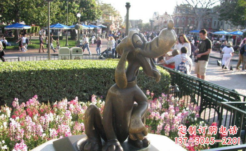 大连动物铜雕精美而细致
