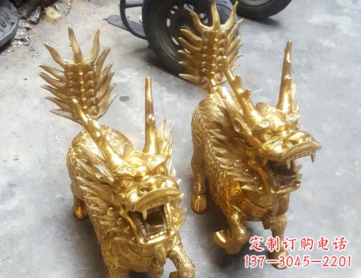 大连麒麟雕塑东方之瑰宝