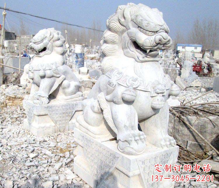 大连狮子雕塑一种神圣而古老的艺术
