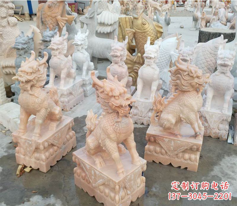大连麒麟雕塑传承文化之美