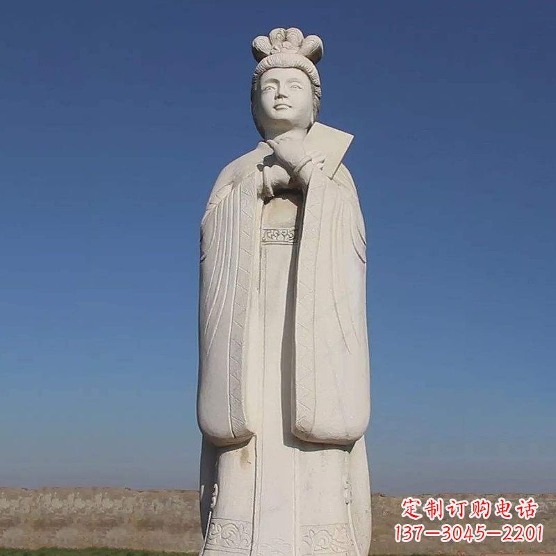 大连蔡文姬——象征着东汉文学荣耀的雕像