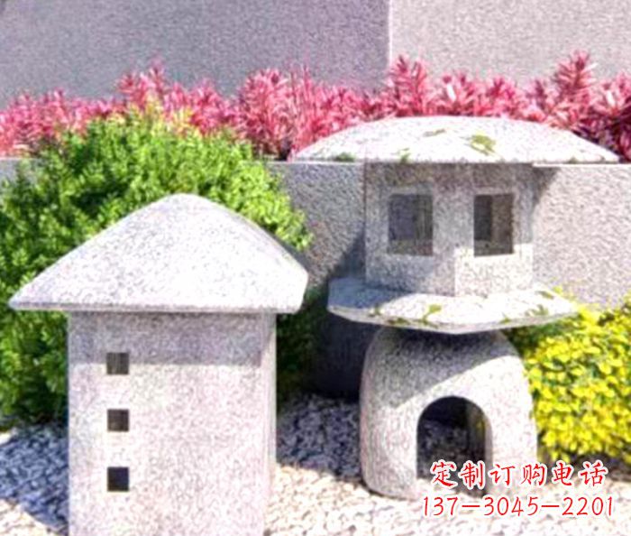 大连草坪大理石石灯雕塑的传统文化