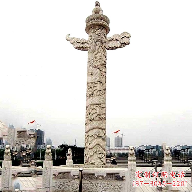 大连雕刻“华表”,见证城市文化