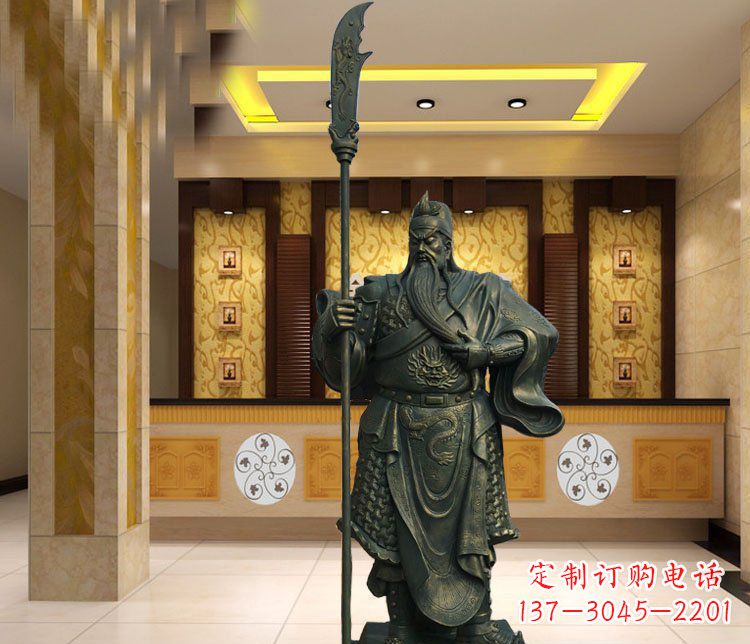 大连关公雕塑——传承弘扬中华文化